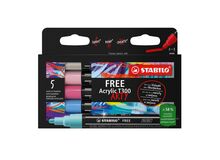 STABILO FREE Acrylic Marker 1 Stück(e) Rundspitze Blau, 10 image