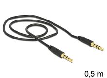 DeLOCK 83435 Audio-Kabel 1 m 3.5mm Schwarz, 2 image