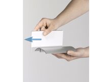 Durable 805119 Nicht-metallisches Namensschild Transparent PVC, 5 image