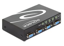 DeLOCK 87589 Serial Switch Box Kabelgebunden, 2 image