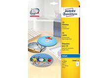 Avery CD-Etiketten SuperSize, weiß, permanent, 2 image