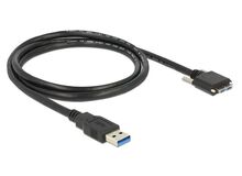 DeLOCK 65579 USB Kabel USB 2.0 0,15 m USB C USB A 0,48 Gbit/s Schwarz, 2 image