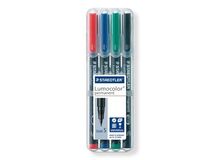 Staedtler Lumocolor 317 WP4 Permanent-Marker Schwarz, Blau, Grün, Rot 4 Stück(e), 4 image
