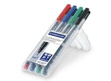 Staedtler Lumocolor 313 WP4 Permanent-Marker Schwarz, Blau, Grün, Rot 4 Stück(e), 5 image