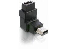 DeLOCK HDMI male > HDMI female 90° down HDMI 1.3 Schwarz, 6 image