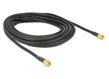 DeLOCK 88739 Koaxialkabel 1 m 2xSMA Schwarz, 2 image