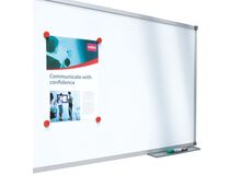 Nobo Basic magnetische Weißwandtafel aus Stahl 2400 x 1200 mit einfachem Rahmen, 10 image