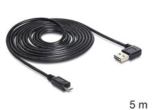 DeLOCK 3m USB 2.0 A - B m/m USB Kabel USB A USB B Schwarz, Länge: 3 m, 5 image