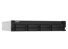 QNAP TS-h1290FX NAS Tower EPYC 7232P 64 GB DDR4 0 TB QuTS hero Schwarz, 6 image