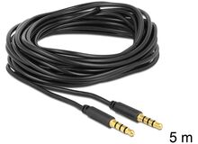 DeLOCK 83435 Audio-Kabel 1 m 3.5mm Schwarz, 3 image