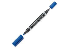 Staedtler Lumocolor Duo Permanent-Marker Feine/ runde Spitze Schwarz 1 Stück(e), 3 image