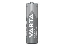 Varta Batterien AA, 4 Stück, Ultra Lithium, 1,5V, ideal für Digitalkamera, Spielzeug, GPS Geräte, Sport- & Outdoor-Einsätze, 10 image