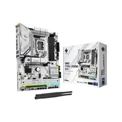 ASRock B860 STEEL LEGEND WIFI, ATX, LGA1851 Intel B860, LGA1851, 4x DDR5, PCIe 5.0