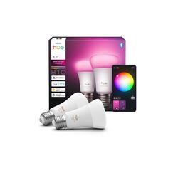 Philips Hue White & Col. Amb. E27 Doppelpack 2x810lm