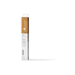 Cricut Vinylfolie Premium Textured Metallic 1 Stück, 30.5 x 122 cm, gold