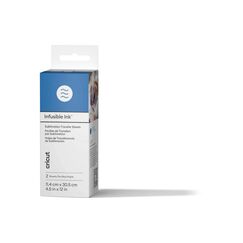 Cricut Infusible Ink Aufbügelfolie Blau, 2 Blatt, 11.4 x 30.5 cm