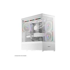 Lc-Power Midi Tower LC-812W-ON 2x 2,5 + 2x 3,5 , Weiss