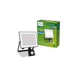Philips Outdoor Flutlicht Lois 30W, 3000K, 2700lm, Bewegungssensor, IP65