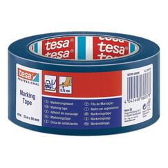 tesa Markierungsband Professional 60760, 50 mm x 33 m, Blau