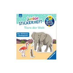 Ravensburger WWWjunStickern: Tiere der Welt