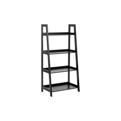 AC Design Regal Wally MDF, 63x40x130 cm, Schwarz