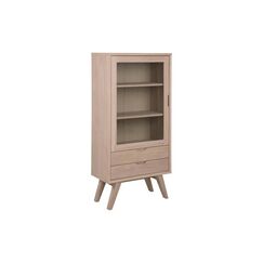 AC Design Vitrine A-Line Hellbraun, 72x36x145 cm