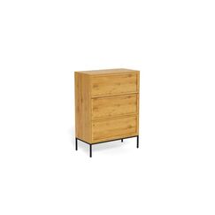 AC Design Kommode Palmdale Eiche hell, 80x40x110 cm