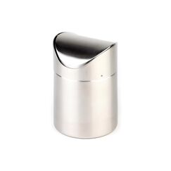 APS-Germany APS Tischeimer Snap Ø 12 cm, H: 17 cm, Silber