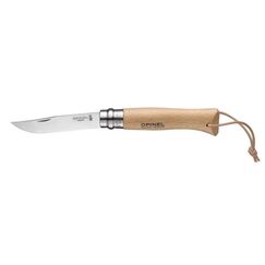 Opinel N°8 stainless steel, beechwood