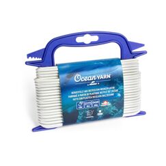 OceanYarn Elast. Seil 4mm/20m weiss Haspel à 20m