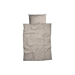 Nobilium Duvetbezug Rufus, taupe 160x210 cm