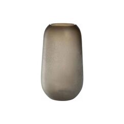 Leonardo Vase Trogolo 40 cm Glas. H: 40cm, D:23cm, Taupe