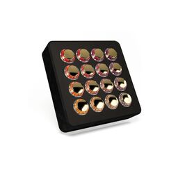 DJTechTools DJ TECHTOOLS Midi Fighter Spectra Limited Edition Gold, 16 Pads, USB