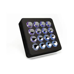 DJTechTools DJ TECHTOOLS Midi Fighter Spectra Arcade-Buttons, RGB-LED, Silber, Limited