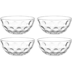 Leonardo, Schale Cucina Optic 10 cm, 4 Stüc 4 Stk. 190ml, D:10cm, Höhe 11cm