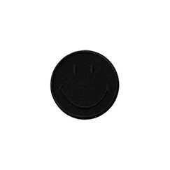 Mono-Quick Monoquick Aufbügelbild Smiley, schwarz