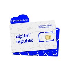 Digital Republic Flat Mobile Swiss 365 Tage 2 GB Roaming EU/USA/UK