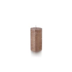 balthasar Zylinderkerze Rustico lackiert 12 cm x 7 cm, Kupfer