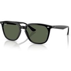 Ray-Ban RB4362, BLACK Sonnenbrille, Lens DARK GREEN