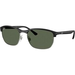 Ray-Ban RB4469, SAND BLACK Sonnenbrille, Lens DARK GREEN