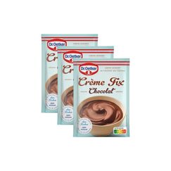 Dr. Oetker Crème Fix Chocolat Trio 3 x 113 g