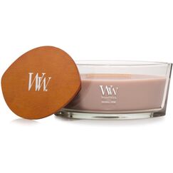 Woodwick Duftkerze Patchouli Créme Ellipse