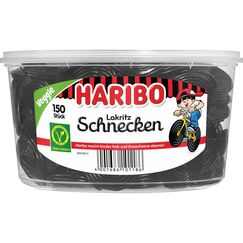 Haribo Lakritz-Schnecken 150 Stück