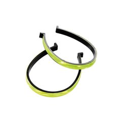 wowow TROUSER CLIPS Hosenspangen reflektierend GELB 1 Paar