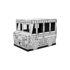 Fellowes Ausmal-Spielbus Shrink FSC