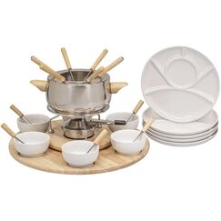 Kadastar Fleischfondue Set Claudia Ø 38.5 cm, 29-teilig