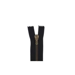 Riri Jeans-Reissverschluss 14 cm, Schwarz, Geschlossen, Metal 6