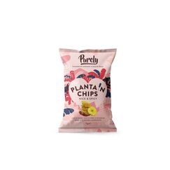 Purley Purely Kochbananenchips Nice & Spicy 75 g