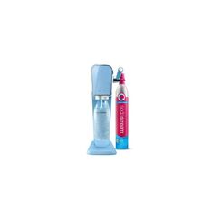 SodaStream Art blau - 60L CQCZylinder 1 Flasche (1L) Fuse weiss und ein CQC Zylin