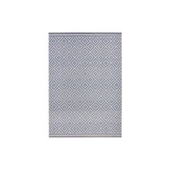 Hanse Home In & Outd. Teppich Meadow Raute 100% Polypropylen, 140 x 200 cm, Blue/Cream